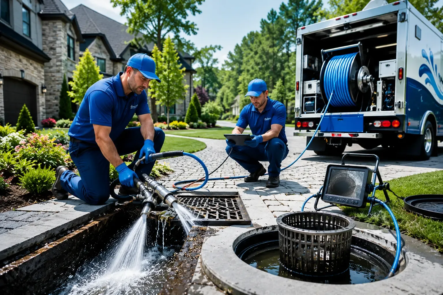 Local outdoor drain cleaning professionals in San Marcos, TX