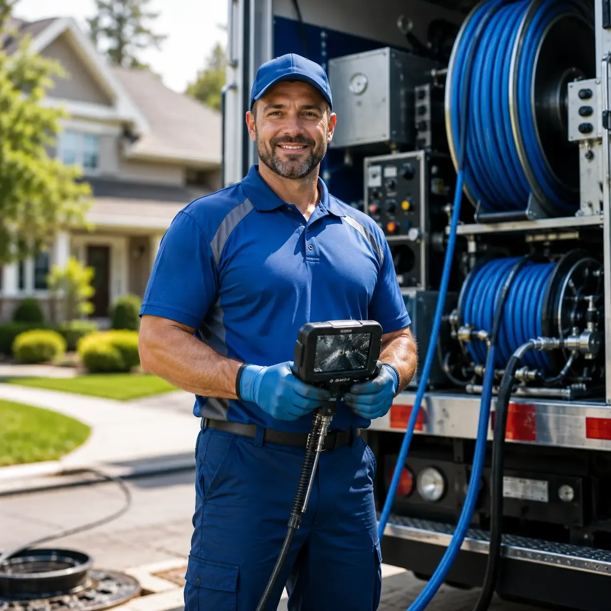 Local outdoor drain cleaning specialists in San Marcos, TX
